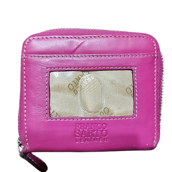 Franco Sarto Pink Leather Wallet - Picture 3 of 3
